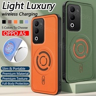 Casing For OPPO A5 x iPro A5x A5iPro OPPOA5 OPPOA5x OPPOA5iPro 4G 5G Fabric Texture Magnetic Suction
