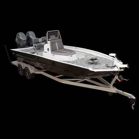 Ecocampor 20ft 6 Meters 6 Man Bass Yacht Boat With Good Quality For Sale