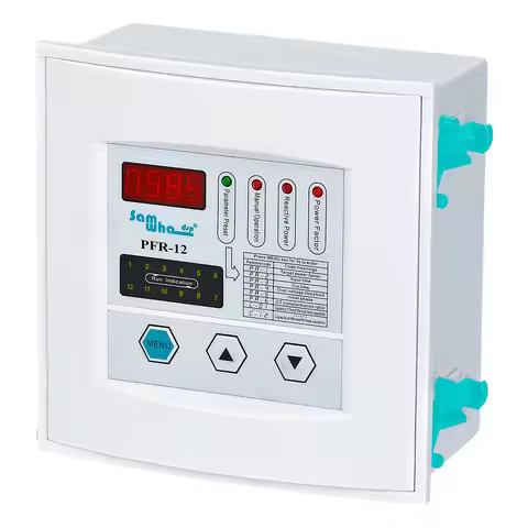 Samwha-Dsp PFR-12 Power Factor Controller, 12 Steps, 380VAC 50/60Hz