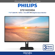 Philips 27E1N2500A | 27" QHD | IPS | 120Hz | 1ms MPRT | Adaptive Sync Monitor (27E1N2500A/69)