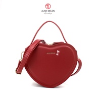 ALAIN DELON LADIES HEART SHAPED RHOMBUS HAND-CARRIED BAG - AHB3411PN3BL3