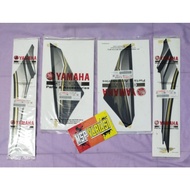 Striping List Stiker Yamaha Vixion Old 2011 Hitam Original Ori asli
