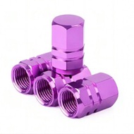 4pcs Metal Tire Valve Cap Auto Racing Supplies