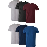 Odor protection technology Hanes Men's Pocket Undershirt Pack, Cotton Crew Neck T-Shirt, Moisture Wi