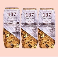 137 Degrees Walnut Milk Original 3 x 180ml