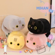 MIHAN Plush Cat Toy, Stuffed Animal Gifts Cat Pillow, Soft Cute Cat Home Decor Cute Cat Doll Home