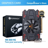 HUANANZHI RX550 4GB Graphics Cards GPU AMD Radeon RX 550 560 570 580 590 2G 4G 8G GDDR5 Video Cards
