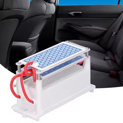 Car Ozone Generator Ozone Generator Portable Small Car Deodorization Equipment Air Purifier 10g DC 1