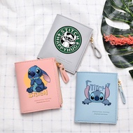 Cartoon Stitch Wallet Women Coin Purse Cute Wallet Short Wallet Card Holder Wallet Men