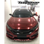 Teckwrap USA Mirror Chrome CHM05E BERYL BLACK RED Sticker Vinyl Air Free