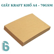 [KRAFT PAPER A4 - 70GMS] KRAFT PAPER, A4 SIZE CEMENT PAPER 70GSM - BAOBOONLINE