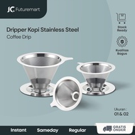 V60 Stainless Steel Coffee Dripper | Metal Coffee Dripper Paperless