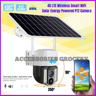 V380 PRO 5MP 2K Resolution 4G Sim Card / Wifi Solar Powered Mini Outdoor PTZ Weatherproof Wireless C