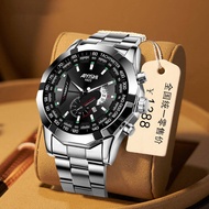 【AIYISHI】Men's Seiko Watch Swiss Automatic Design Watch Fashion New Luminous Stainless Steel Band Calendar Waterproof Watch