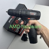 MESIN BOR CORDLESS DRILL BATERAI 12V JLD 12S ORIGINAL J 12 S VOLT