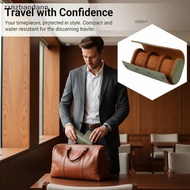 [ZXN] Watch Roll Storage Case Luxury Genuine Leather 1 2 3 Slots Portable Organizer Bag for Travel a