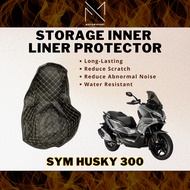 SYM Husky 300 Scooter Storage Inner Liner Protector Skuter Box Storage Cover PU Leather Padding Moto