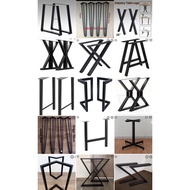 kaki Besi meja industry design (Direct Kilang)