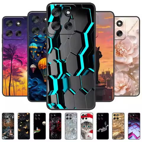 For Motorola Moto G56 G66y G66j Case Fashion Anti Drop Silicone Soft TPU Bumper For Moto G 56 MotoG5