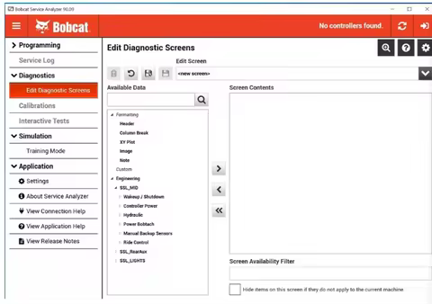 Bobcat diagnostic software BOBCAT Service Analyzer v90 v91+ patch for unlimited install