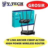 Tp LINK ARCHER C58HP AC1350 HIGH POWER WIRELESS ROUTER