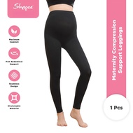 Shapee Maternity Compression Support Leggings - pregnant legging, exercise pants, tummy support pant