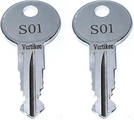 JETUSA Steelcase File Cabinet Keys from FR300 to FR350 Chicago Office Furniture Desk Keys. 2 - Keys 
