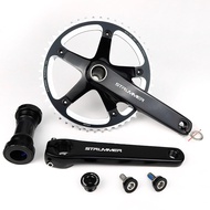 Crankset Strummer CW-880 fixie BCD144 165mm 48t HT2
