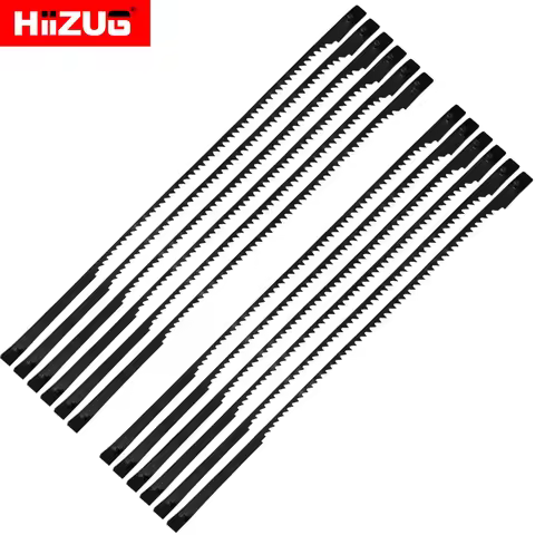 12pcs 105mm/4inch Scroll Saw Blade Pin End 18TPI for Dremel Moto-Saw MS20 MS20-01 MS51-01 MS52-01 MS