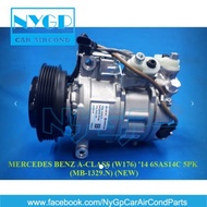 MERCEDES BENZ A-CLASS ( W176 ) '14 6SAS14C 5PK (NEW) COMPRESSOR MB-1329.N NYGP