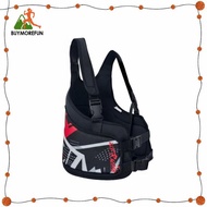 [Buymorefun] Adult Riding Armor Ergonomic Rib Guard Flexible Chest Pad Protective Gear for Go Kart C
