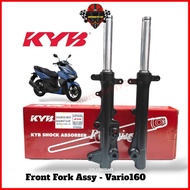 ORIGINAL KYB VARIO160 VARIO 160 FRONT FORK SET FRONT FORK SET ORI KAYABA VARIO160 BLACK DA3016/3017