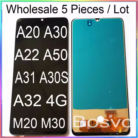 5 Pieces/Lot For Samsung A32 4G A22 4G A22 5G A20 A30 A30S A31 A50 J6 J8 J4 Plus M14 5G A50S M20 M30