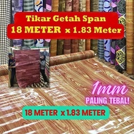 {5A NEW} Rubber Mat, 1 roll - 18m x 1.83m (6 feet x 60 feet) [Maximum of 2 rolls per order]