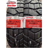 TIRE DUAL KENDA MOTOR TUBLES TATTOO GEL K6309 110 80 17 130 80 17 110/80-17 130/80-17 Dual Sport sem