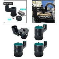 CHiWANji CNC Engraving Machine Dust Shoe Practical Dust Collector Cover Woodworking Tools Spindle Br