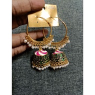 Indian Loop earring with pearl