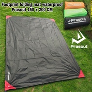 TENDA PRASOUT FOOTPRINT PRASOUT CAMPING TENT BASE/ PRASOUT CAMPING MAT 200x150 CM WATERPROOF Khemah 
