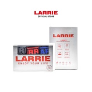 LARRIE Men's Sports Dry Fit Microfiber Underwear - 3 pcs (LG8250BF3-FG1SV-M)