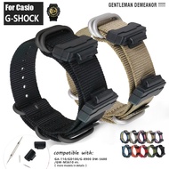 For Casio G-SHOCK Nylon Watch Strap Sports Fabric Wristband Bracelet For Casio GSHOCK GD GA G GW DW GLS 5600 110 Watch Bands