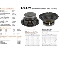 ASHLEY 10 INCH SPEAKER MR 108