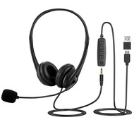 Headset Lightweight Headset PC Headset Call USB Headset Headset Electric Computer Wired Headset Onli