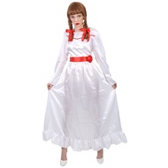 Anabel Cosplay Costume Annabelle Doll Adult Costume All size Halloween