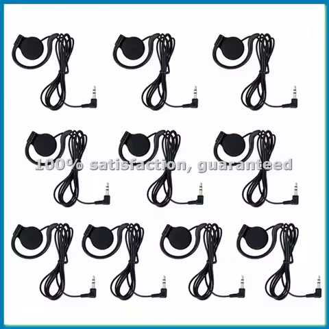 3.5mm Wireless Headphone Wireless Tour Guide System,Single Side Earphone,for T131,T131S,T130P,TT116,