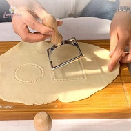 Luckybabys> Ravioli Cutter Pastry Press Mold Dumpling Lace Embossing Device Ravioli Maker Mold Ravio