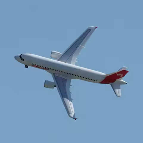 Xfly Twin Engine 40mm Jet J32 Twinliner 4s Electric Remote Control Simulation Civil Aircraft Stable 