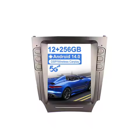 10.4" Android 15 Screen For Lexus lS IS200 IS250 IS300 IS350 2007-2015 Car GPS Navigation Multimedia