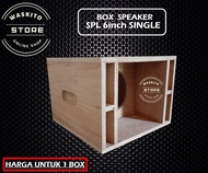 Box Speaker SPL 6 inch Single