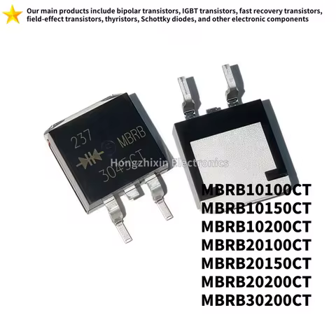 10PCS NEW MBRB10100CT TO-263 MBRB10150CT MBRB10200CT MBRB20100CT MBRB20150CT MBRB20200CT MBRB30200CT