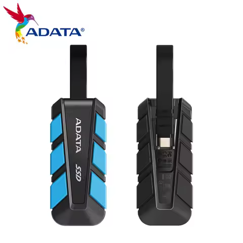 ADATA SC740 External SSD Anti Drop Reading Speed 1050MB/s 500GB 1TB Portable Hard Drive PSSD USB3.2 